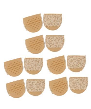 FOMIYES 6 Pairs Forefoot Pad Heels Pads Metatarsal Foot Pad Transparent Bag Pads Shoe Forefoot Cushion Inserts Feet Pads for Heels Metatarsal Pads Protection Miss