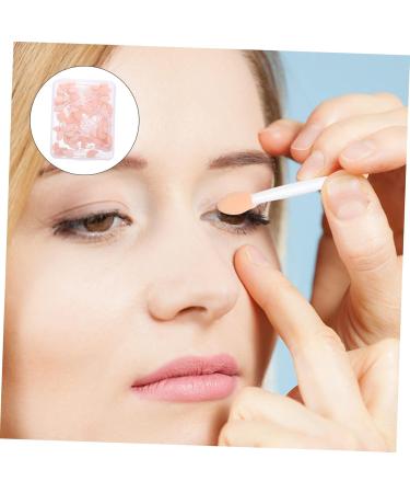 Hemoton 50pcs Double Ended Eyeshadow Brush Eyeshadow Two Heads Eyeshadow Sticks Plastic - Buy Online on GoSupps.com