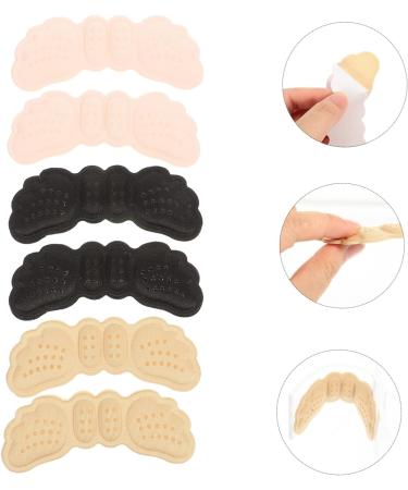 NOLITOY Heel Wear Pads - 6 Pairs High Heel Cushion & Grips for Women | Anti-Slip Comfort Liner Inserts for Shoes - Buy Online on GoSupps.com