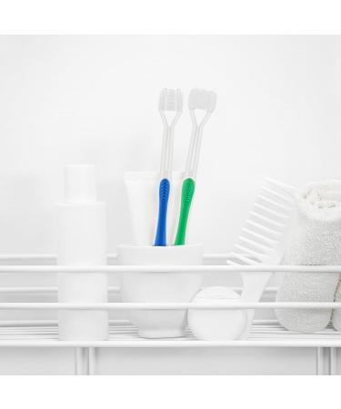 Wllhyf Autism Toothbrush for Adults & Children - 3-Sided Soft Travel Toothbrush for Complete Gum Care Deep Cleaning with Large Angle Bristles (2 Pack) - Buy Online on GoSupps.com