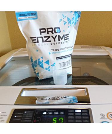 Pro-Enzyme Laundry Detergent Powder - Odor & Stain Destroyer - Professional Grade - 90 Loads - 3lb Pack - Buy Online on GoSupps.com