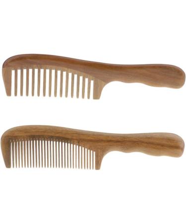 BbteK Combing Brush for Men and Women Wooden Hair Comb Wide/Fine Tooth Comb Wavy Handle Scalp Massage Comb Hair Cutting Comb Styling Tools Barber Comb Comb for Curly Hair Comb (Color : Fine Teeth) - Buy Online on GoSupps.com