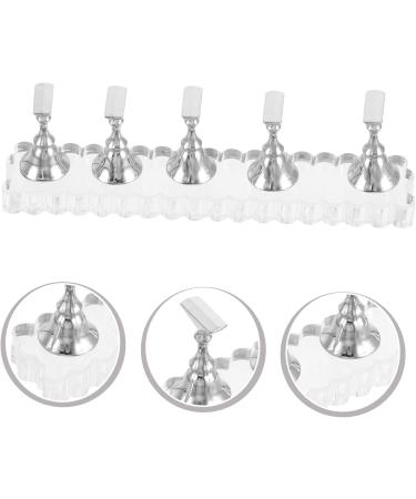 ABOOFAN 1 Set Nail Stands for Press on Nail Stand for Painting Nails Nail Stand for Press on Nail Practice Stand Nail Painting Stand Fake Nail Holder Exercise Rack Symphony Magnet 10.4x3cm As Shown - Buy Online on GoSupps.com