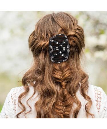 Stylish Kytpyi Hair Combs & Clips for Women - 2 Pack Durable Pearl Hair Accessories for All Hair Types - Buy Online on GoSupps.com