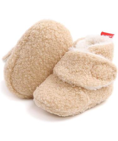 Matt Keely Baby Anti-Slip Soft Sole Winter Booties 12-18 Months - Brown Style 2 - Buy Online on GoSupps.com