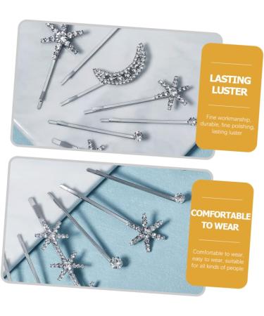 minkissy 3 Sets Fringe Bobby Pin Hair Clips for Teen Girls Wedding Hair Clip Hair Barrettes for Women Girls Hair Barrettes Girl Hair Clips Star Hair Accessories Headgear Bangs Alloy - Buy Online on GoSupps.com