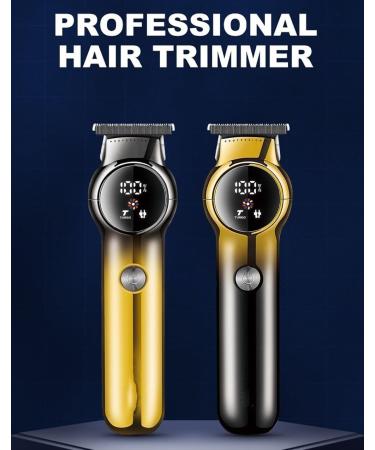 Pro Hair Clipper Design Barber Cordless Rechargeable Professional Hair Trimmer For Men Gold - Buy Online on GoSupps.com
