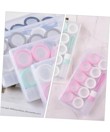 Buy Healvian 10 Sets Contact Lens Storage Box - Portable Case & Tweezers for Travel | Best Colored Lens Organizer - Buy Online on GoSupps.com