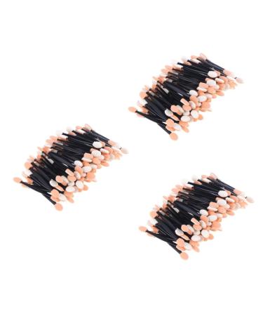 LALAFINA 300 Pcs Makeup Blending Sponge Blending Sponges Eyeshadow Brush Eye Shadow Double Sided Beauty Tools mediumx3pcs As Shownx3pcs