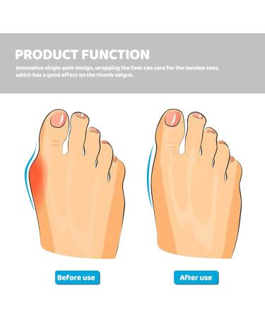 FRCOLOR Silicone Toe Separators for Pedicure Flower Toe Spacers Finger Separtors Great Toe Cushions 24pcs (Random Color) - Buy Online on GoSupps.com