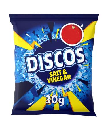 Disco's Salt & Vinegar Crisps 30g-Food