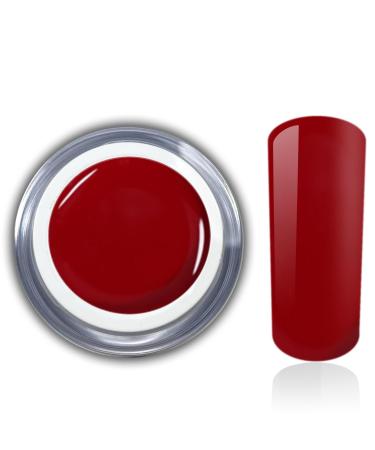 Color Gel Red Uv Led Nail Gel Studio Quality Color Gel RM Beautynails 1 Pack (1x 5ml)