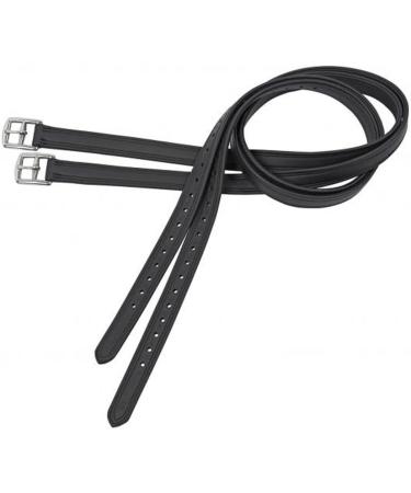 Buy Solibel BUSSE Soft-Curved Black Stirrup Leathers - 140 cm Stainless Steel Fitting | International Shipping Available - Buy Online on GoSupps.com