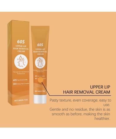 Cr me d pilatoire pour les l vres pour femmes l'aloe vera et l'huile de jojoba cr me d pilatoire douce apaisante et hydratante adapt e tous les types de peau (1pcs) - Buy Online on GoSupps.com