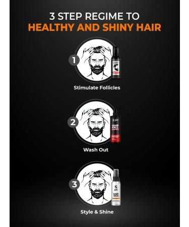 Beardo Hair Growth Serum for Men | Argan Oil for Softer Shinier & Thicker Hair | Tames Frizz & Seals Moisture | 1.69 oz - Shop Internationally - Buy Online on GoSupps.com