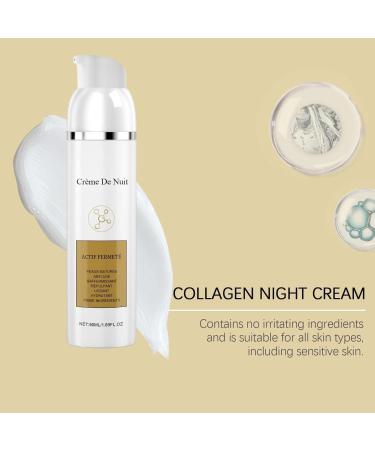 Anti-Wrinkle Cream for Women Night Cream Anti-Aging Mask Collagen Cream Hyaluronic Acid Firming Active Plumping Anti-Wrinkle Eye Contour Night Cream Firming And Moisturizing Face Cream (3) - Buy Online on GoSupps.com