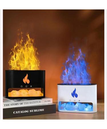 Volcano Diffuser - 250ml Essential Oil & Himalayan Salt Lamp | 7 Colors Timer & Auto-Off | Transform Your Space with Aromatherapy - Buy Online on GoSupps.com