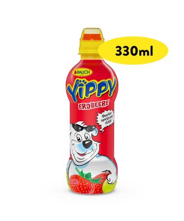 Rauch Yippy Strawberry 6-Pack (330ml) - Refreshing Disposable Drink | International Shipping Available - Buy Online on GoSupps.com