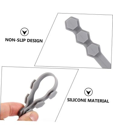 JeCompris 10pc Mason Hook Earrings Extendable Ear Bracket & Mask Buckle | Comfortable Ear Rope & Pebble Gel Protectors - Buy Online on GoSupps.com