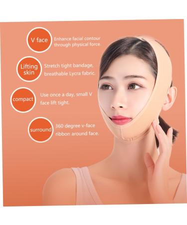 FRCOLOR Chin Lift Facial Facelift Tape Lifting Cheek Band Thin V Line Compact Belt High Elastic - Buy Online on GoSupps.com