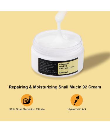 Snail Mucin Cream 3.52 fl oz | Collagen Lifting & Firming Cream for Youthful Skin | International Shipping Available - Buy Online on GoSupps.com
