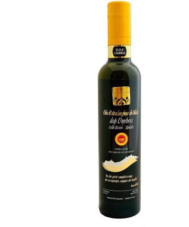 Extra virgin olive oil DOP Umbria Colli Assisi Spoleto Gnavolini Raccolta Sapore Bottle 500 ml For a memory of Umbria on your table 250 ml