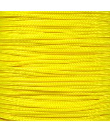 Paracord Planet 10 25 50 and 100 feet of 425 Paracord (3 mm) made of 100% nylon for tactical survival general use and much more.Neon yellow 7.6 m
