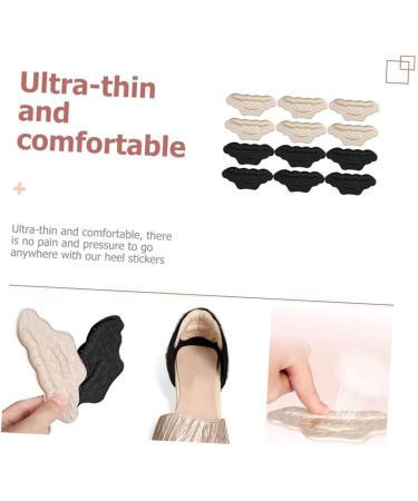 FOMIYES Shoes Protector 30 Pairs Anti-Wear Stickers for Heels Invisible Shoe Pads & Cushions for Women Wear-Resistant Soft Self-Adhesive Inserts - Buy Online on GoSupps.com
