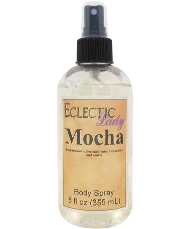 Mocha Body Spray (Double Strength) 8 ounces Body Mist for Women with Clean Light & Gentle Fragrance Long Lasting Perfume with Comforting Scent for Men & Women Cologne with Soft Subtle Aroma For 8 Fluid Ounces (Double Strength)