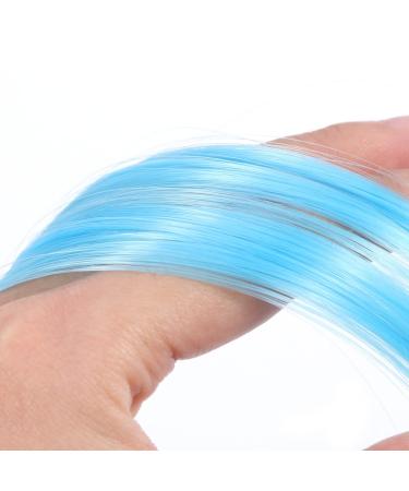 Frcolor Set of 10 Colored Hair Extensions - 55cm Straight Synthetic Hair for Parties | Random Colors | International Shipping Available - Buy Online on GoSupps.com