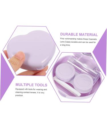 Homsfou Contact Lens Container - Travel-Friendly Eye Lens Cases for Colored Contacts - Secure & Stylish Storage for Your Eyes - Buy Online on GoSupps.com