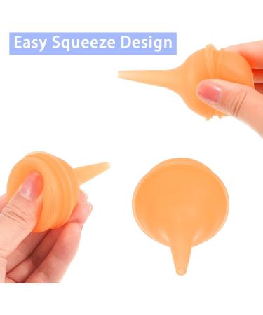 AKlamater 3 Pcs Baby Nasal Aspirator Set - Nose Cleaner for Newborns and Toddlers (Pink+Blue+Orange) - Buy Online on GoSupps.com