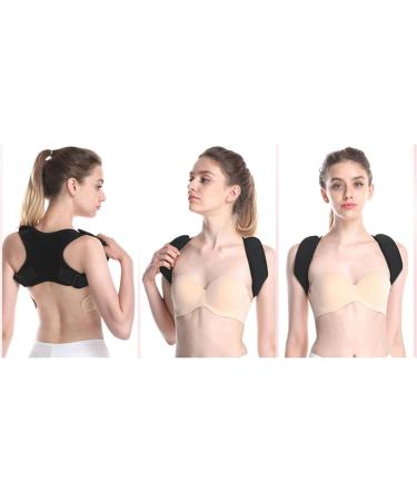 for Women and Men - Posture Brace - Adjustable Back Straightener - Discreet Back Brace for Upper Back - Comfortable Posture Trainer for Spinal Alignment Improves Posture and Pain Rel - Buy Online on GoSupps.com