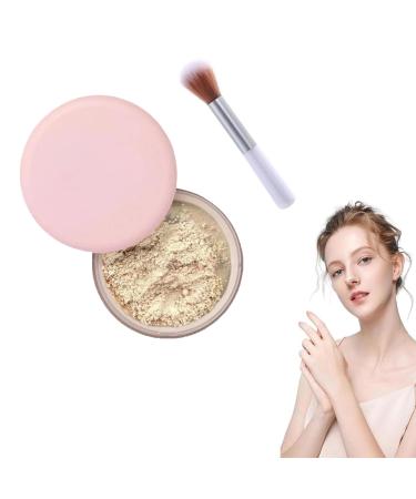Allaura Beauty Blurring Powder Blurring Setting Powder by Allaura Allaura Beauty Pink Setting Powder Allaura Blurring Setting Powder for All Skin Tones (#02 One Size) #02 One Size