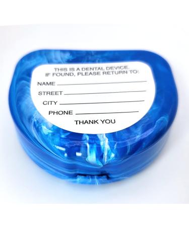Sonic Dental Color Splash Orthodontic Case - Sky Blue for Retainer, Mouth Guard, Partial & Aligner - Buy Online on GoSupps.com