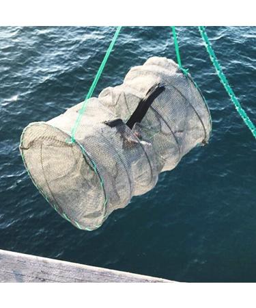2 Pack Collapsible Fishing Bait Trap - Crab, Minnow, Crawfish, Lobster, Shrimp Net - Portable Folded Net 12.6X20.1inches - Buy Online on GoSupps.com