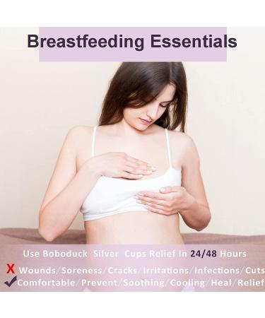 Nipple Shields for Nursing Newborn - Trilaminate 999 Silver Nursing Cups Soothe and Protect Your Nursing Nipple  Newborn Essentials Must Haves Nipple Pads  Nipple Covers Protector for Breastfeeding Trilaminate 999 Silver Xâ¦ - Buy Online on GoSupps.com
