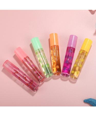 Beaupretty Roll-On Lip Gloss Set for Girls - Moisturizing Fruit Flavored Lip Balms - 6 PCs Transparent Lipsticks - Buy Online on GoSupps.com