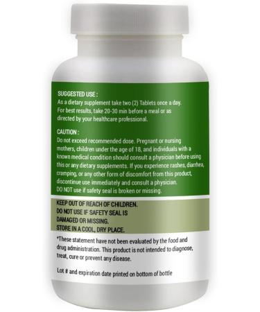 WAY 4 ORGANIC Neem Tablets - 100% Pure Azadirachta Indica - 240 Count (500mg) - 120 Days Supply - Buy Online on GoSupps.com