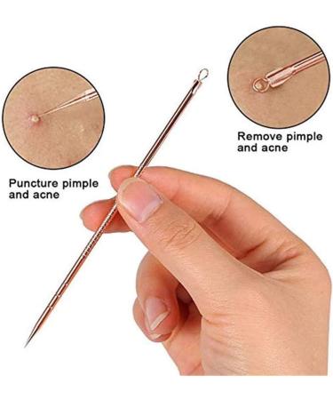 Blackhead Remover Pimple Tool Kit Rongda Stainless Steel Blackhead Removal Tool Pimple Popping Kit Pimple Extractor Acne Tool Blackhead Tweezers. 4Pcs - Buy Online on GoSupps.com