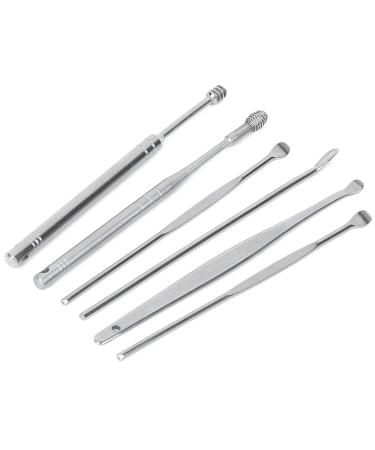 Ear Wax er Portable Comfortable Widened Spoon Shaped Head Detachable Ear Wax Pickers for Ear