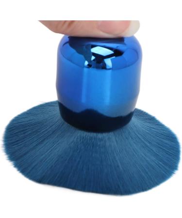 Glomora Blush Brush Soft Fluffy Hair Mushroom Head Make Up Brush for Bronzer Loose Powder Cosmetics Dark Blue - Buy Online on GoSupps.com