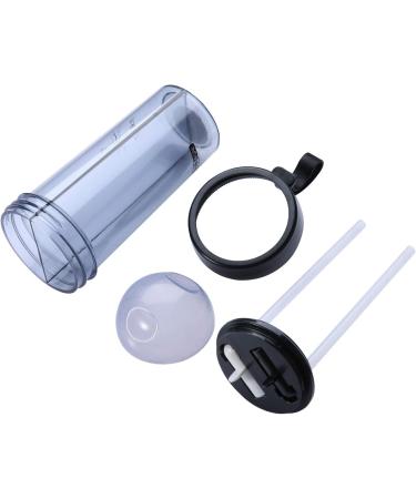 Super Large Capacity 21.9oz Youthhome Dual-Use Straw Shaker Bottle - Black - Buy Online on GoSupps.com