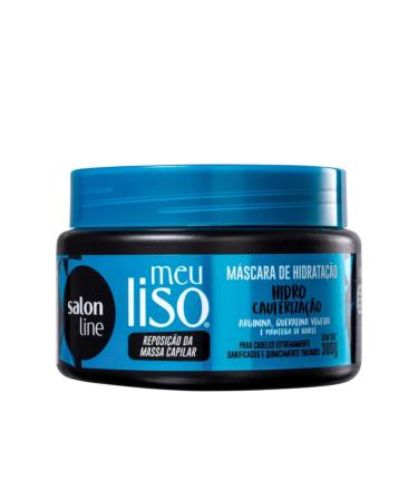 Salon Line - Linha Meu Liso (Hidro Cauterizacao) - Mascara de Hidratacao 300 Ml - (My Straight (Hydro Cauterization) Collection - Moisturizing Mask Net 10.14 Oz)