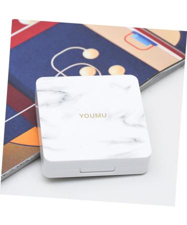 Premium Healeved Contact Lens Container - Travel Case Cleaner & Holder for Square White Lenses - Buy Online on GoSupps.com