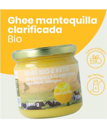 Organic clarified butter ghee 300 g - Buy Online on GoSupps.com