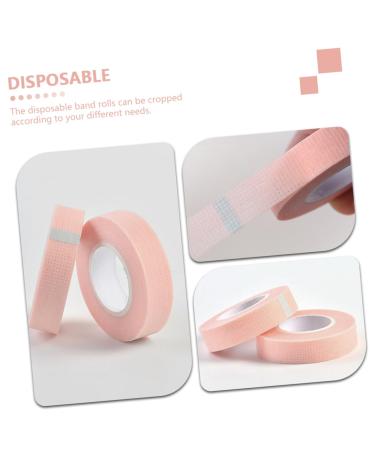Ipetboom Adhesive Fabric Lash Tape - 7 Rolls Non-Woven Eyelash Extension Tapes 5.1x1.2cm Pink | International Shipping Available - Buy Online on GoSupps.com