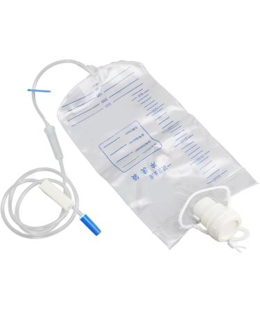 Pwshymi Enema Bag - Easy to Use Silicone Cleaning Bag for Home Enemas & Relief | International Shipping Available - Buy Online on GoSupps.com