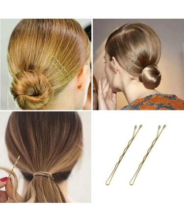 150PCS 2.2 Blonde Bobby Pins - Super Grip Gold Hair Clips with Box by YINGFENG | Reusable Non Slip Hair Pins for All Hair Types - Buy Online on GoSupps.com