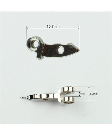 100 Pieces Eyeglass Hinges (50 Pairs) - 3.2mm Eyeglass Repair Parts & Accessories for DIY Repairs - Buy Online on GoSupps.com